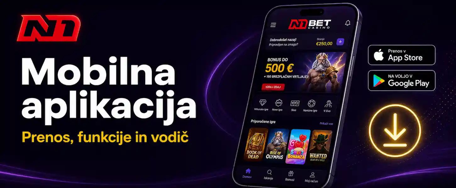 N1Bet Casino mobilna aplikacija za slovenske igralce – prenos, funkcije in navodila za uporabo.